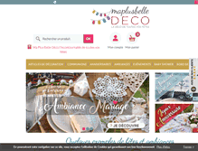 Tablet Screenshot of maplusbelledeco.com